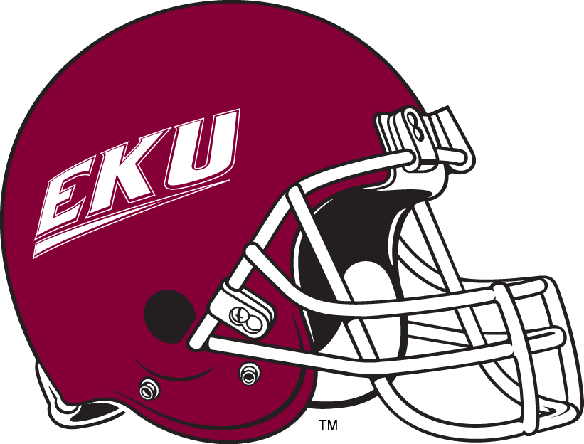 Eastern Kentucky Colonels 2004-Pres Helmet Logo iron on transfers for fabric